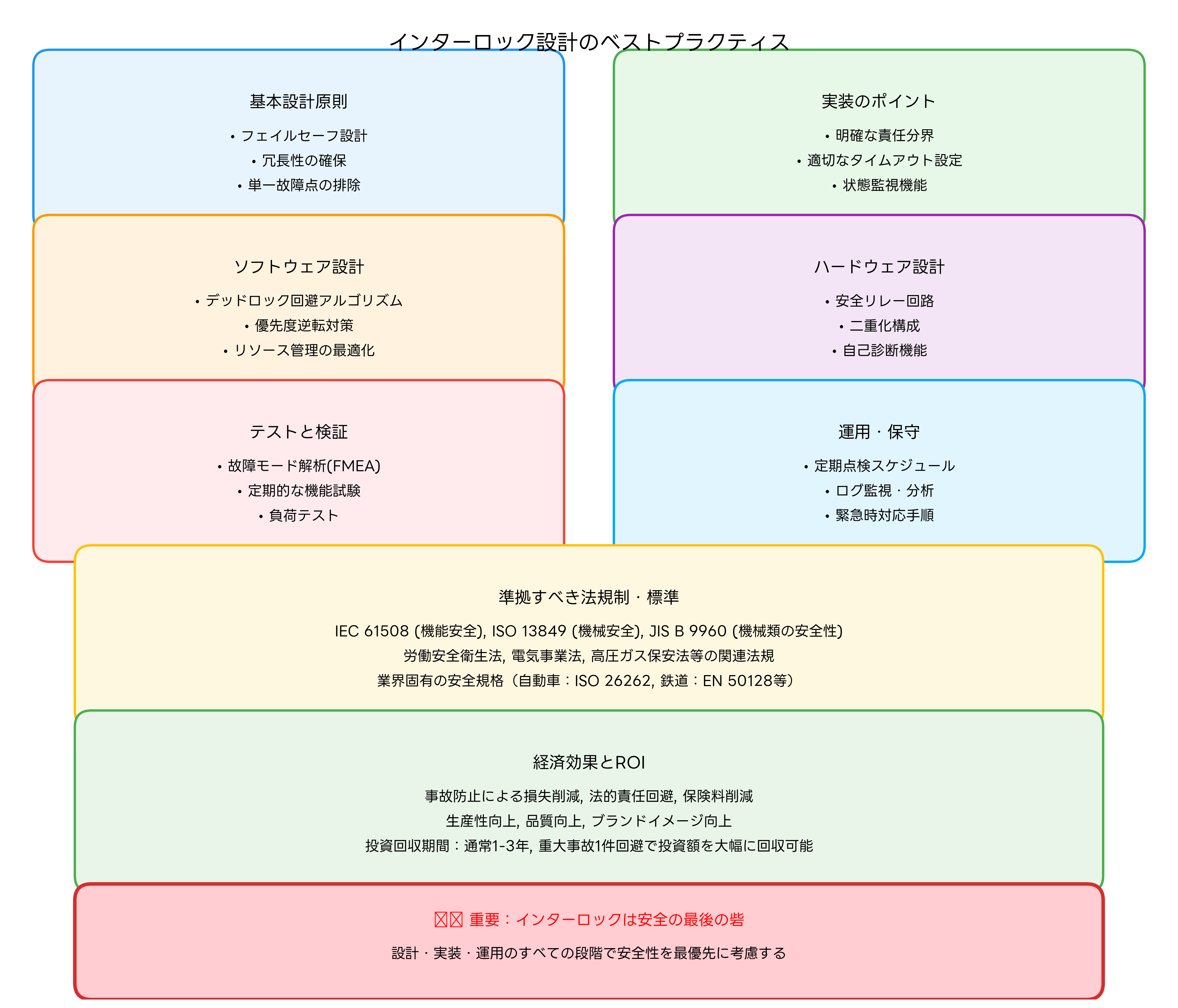 インターロック設計のベストプラクティス