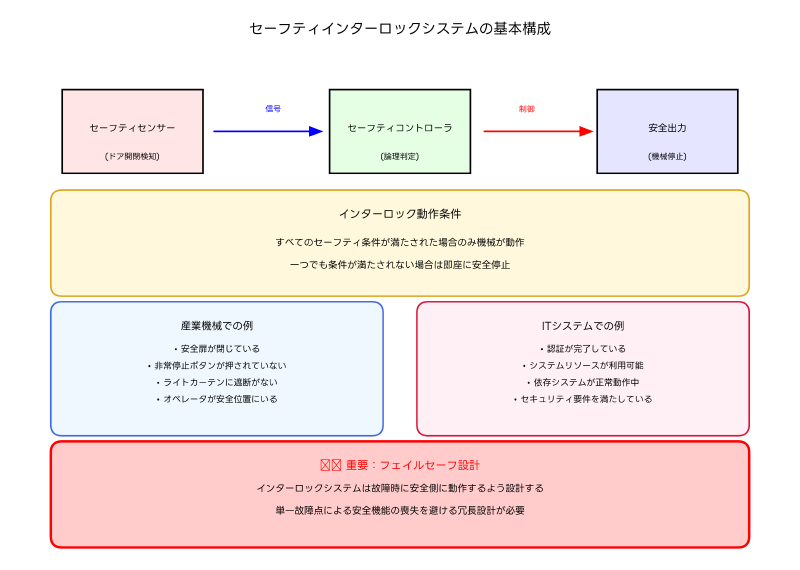 Featured image of post インターロック：安全と効率を両立する制御システムの基盤技術